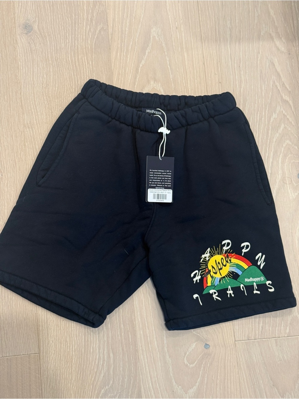 NWT Madhappy Graphic Cotton-Blend Shorts